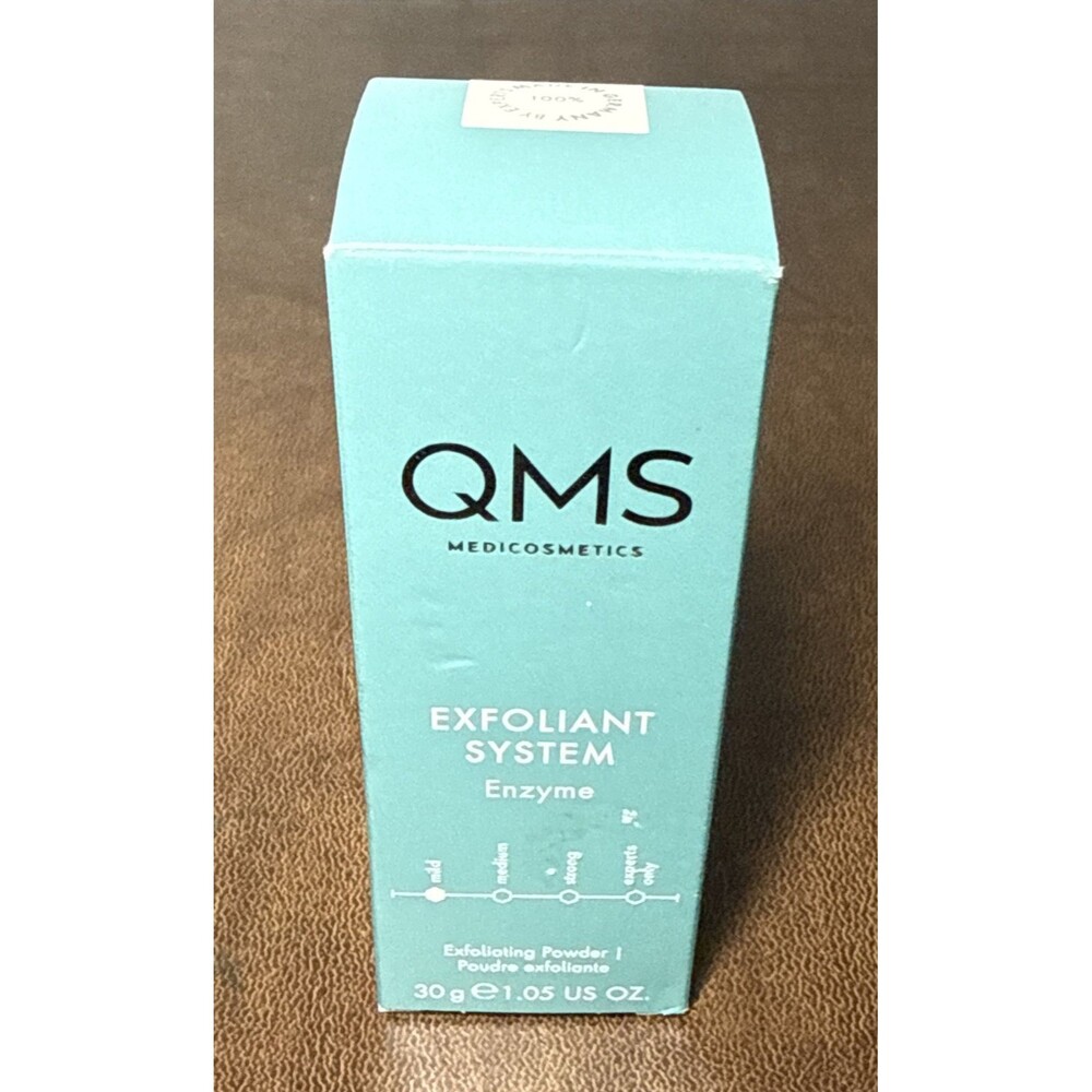 NEW QMS Medicosmetics Exfoliant System Mild Enzyme Powder 30 Grams 1.05 Oz